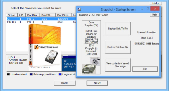Drive SnapShot Descargar Gratis